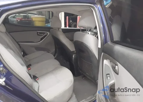 2013 Hyundai Elantra Gls z USA, uszkodzony, nr VIN 5NPDH4AE4DH343740